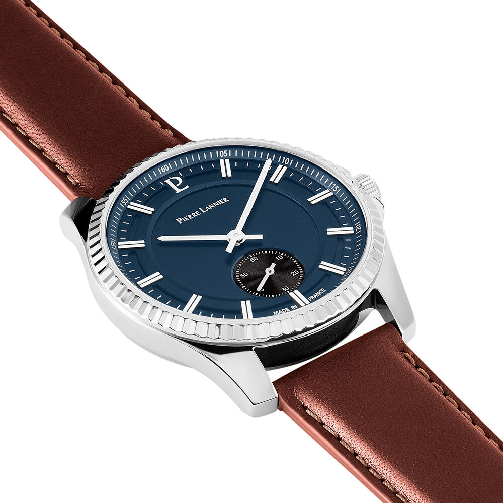 Montre Pierre Lannier Metropolitain Bleu - Montres étanches Homme | Marc Orian