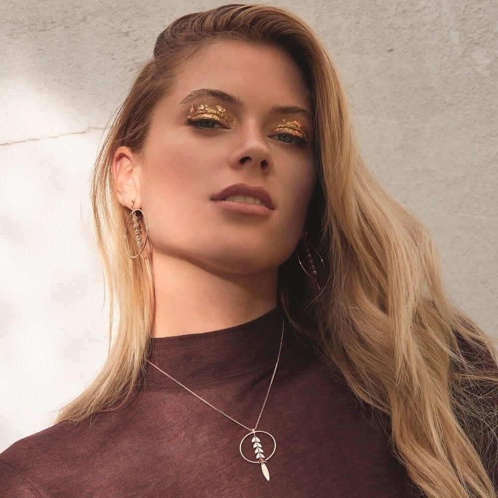 Collier Auxanne Argent Rose -  Femme | Marc Orian
