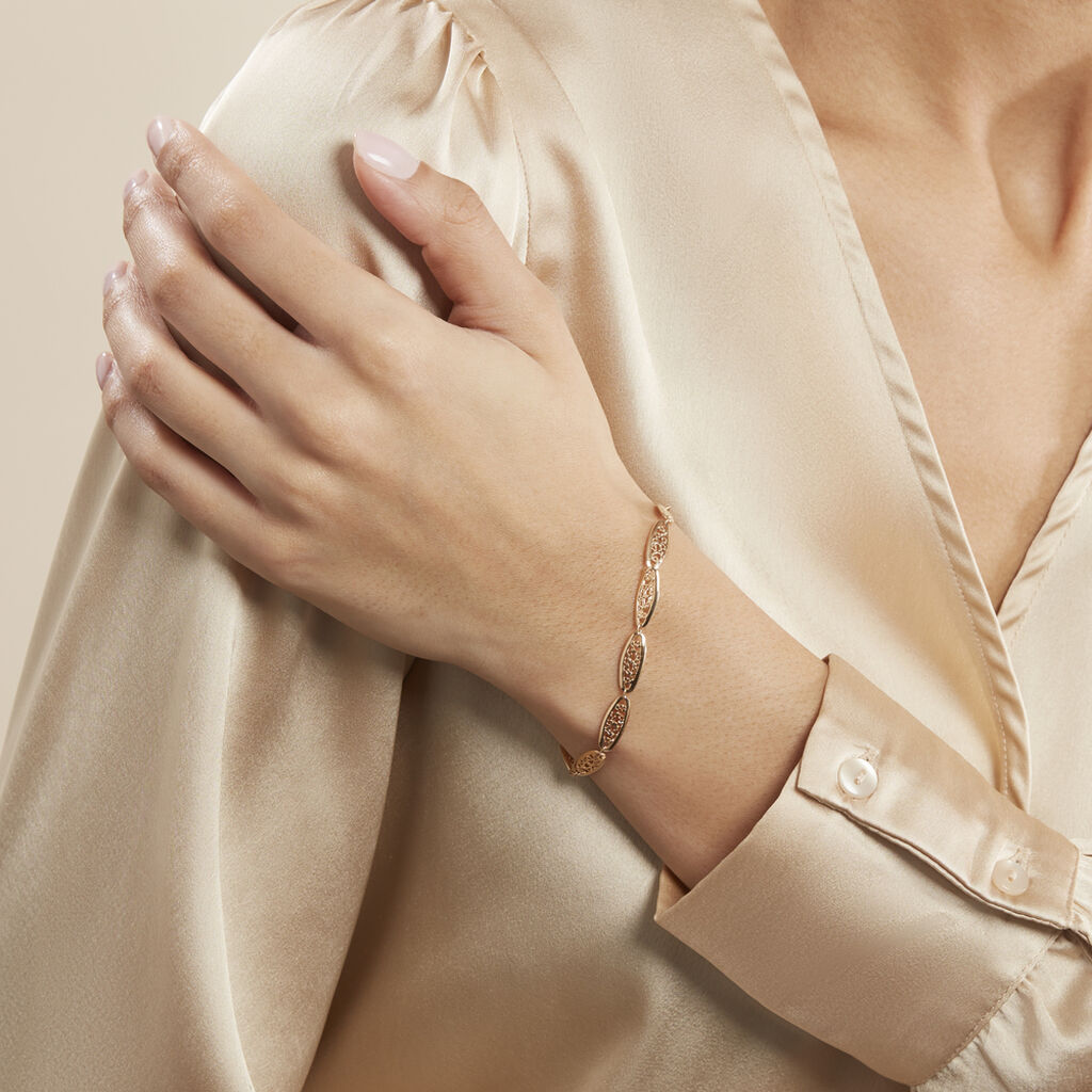 Bracelet Kathlyne Plaqué Or Jaune - Bracelets mailles Femme | Marc Orian