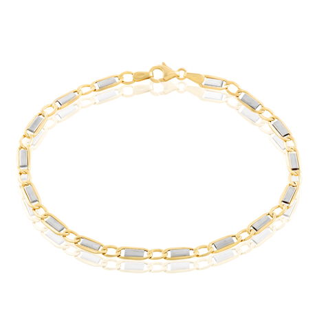 Bracelet Or Bicolore Danae - Bracelets mailles Homme | Marc Orian