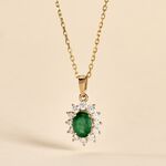 Pendentif Vladimir Or Jaune Rubis Diamants - Pendentifs Femme | Marc Orian