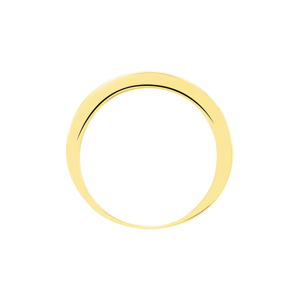 Alliance Davila Or Jaune Oxyde De Zirconium - Alliances duo Femme | Marc Orian