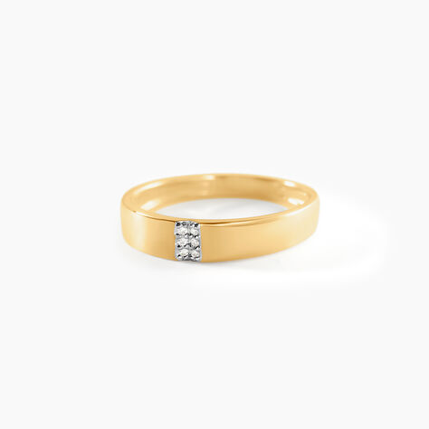 Bague Soha Or Jaune Diamant - Bagues pierres pr&eacute;cieuses Femme | Marc Orian
