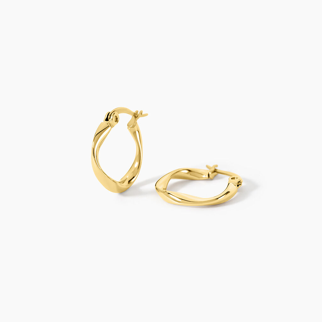 Collier Bethanie Acier Jaune - Créoles Femme | Marc Orian