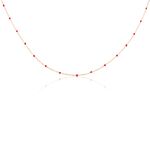 Collier Molly Argent Rose - Colliers fantaisie Femme | Marc Orian