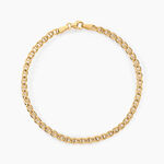 Bracelet Or Jaune Capucin Maille Marine - Bracelets mailles Femme | Marc Orian