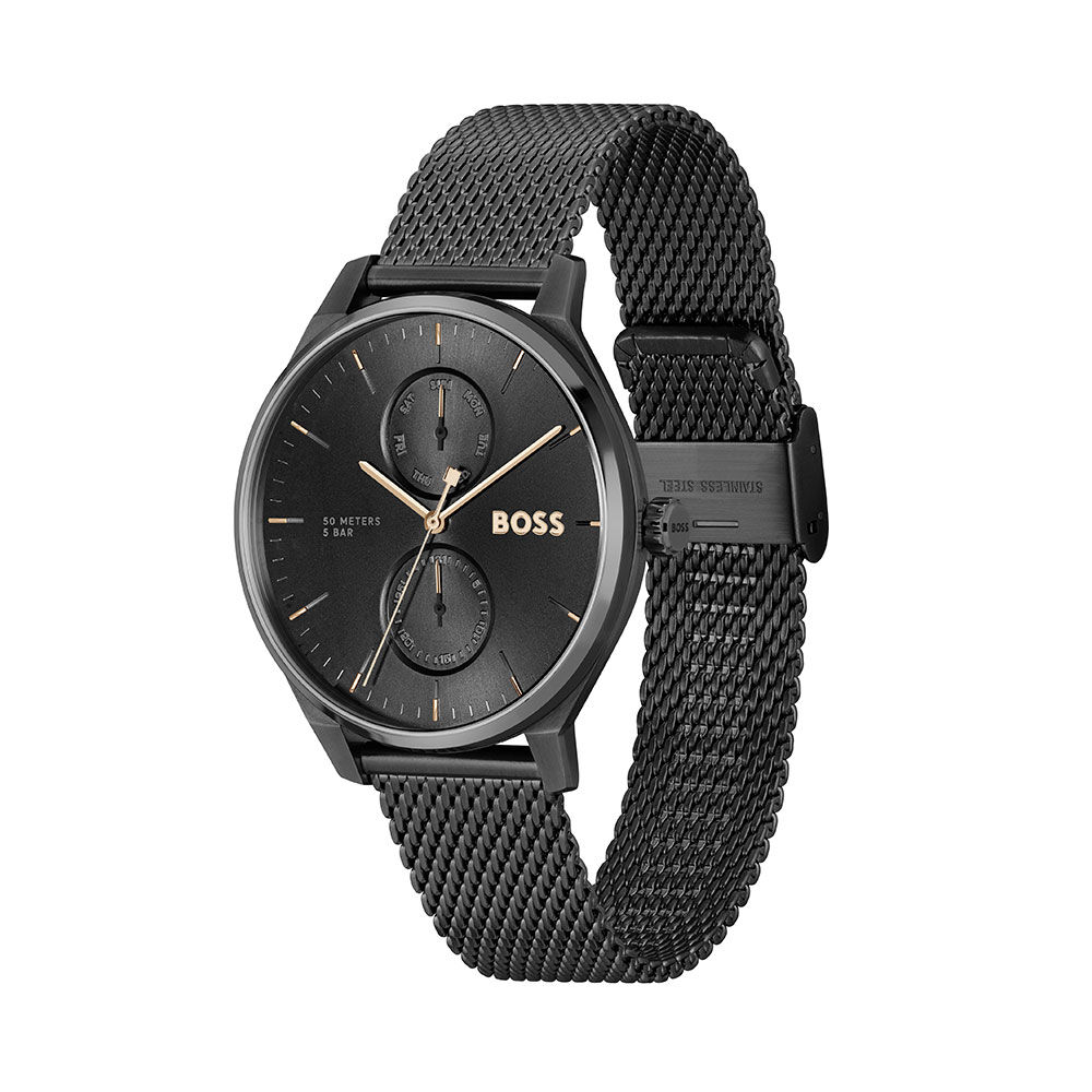 Montre Boss Tyler Noir - Montres étanches Homme | Marc Orian
