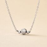 Collier Tolly Argent Blanc - Colliers fantaisie Femme | Marc Orian