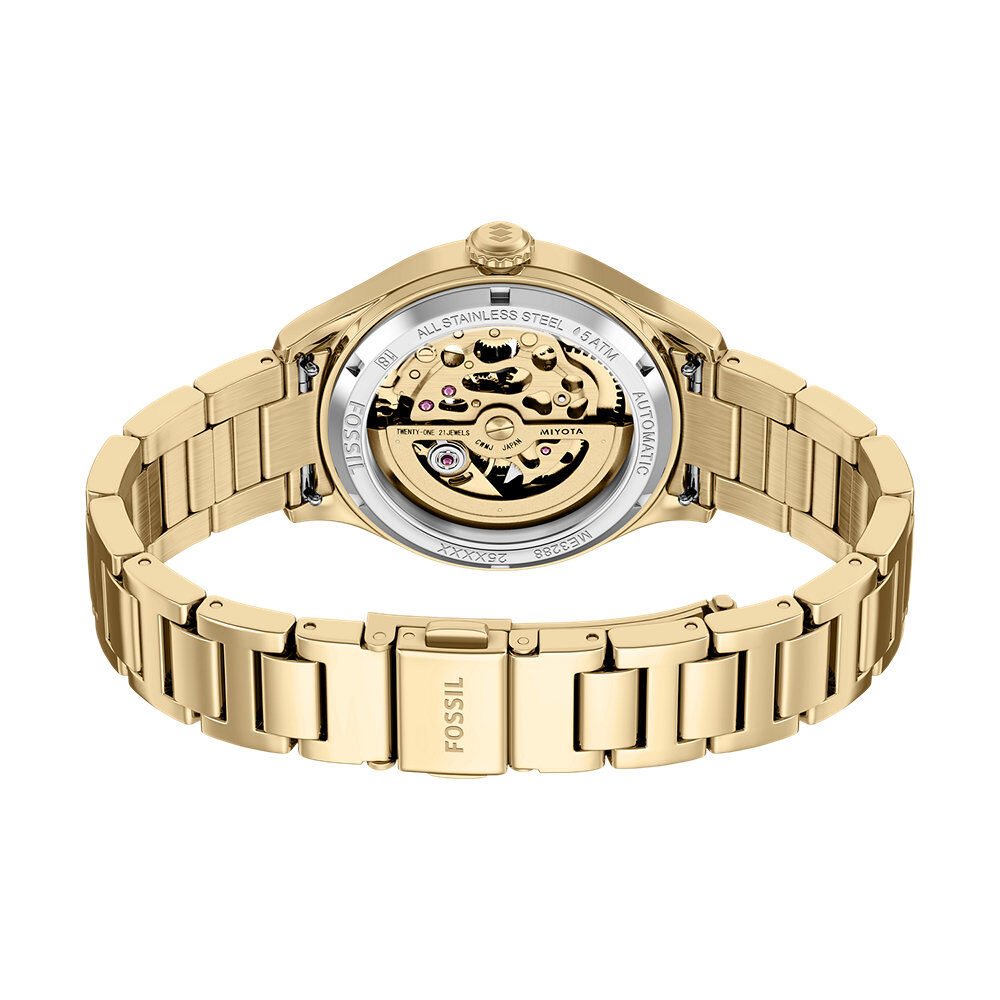 Montre Fossil Gilmore Automatic Dor&eacute; - Montres automatiques Femme | Marc Orian