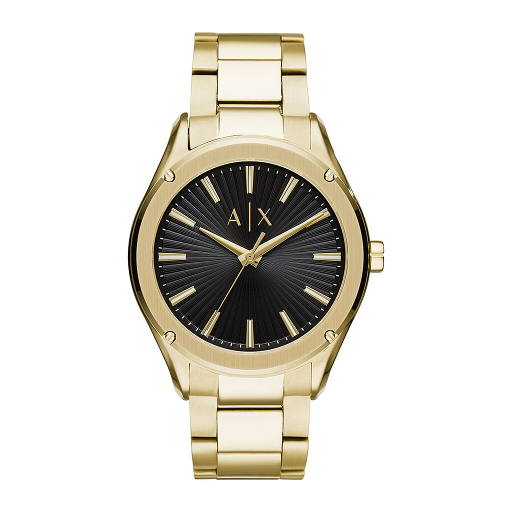 Montre Armani Exchange Fitz Noir - Montres classiques Homme | Marc Orian