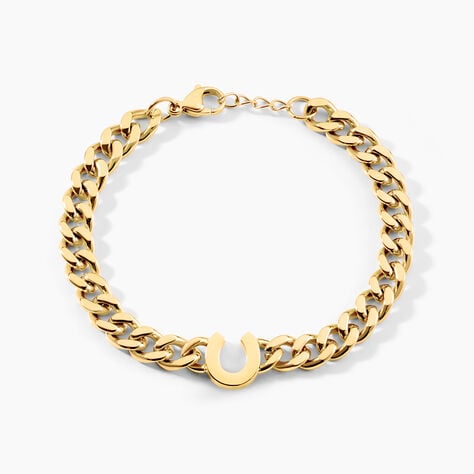Bracelet Devy Acier Jaune - Bracelets cha&icirc;nes Homme | Marc Orian