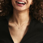 Collier Kadidjatou Or Rose Oxyde De Zirconium - Colliers solitaires Femme | Marc Orian