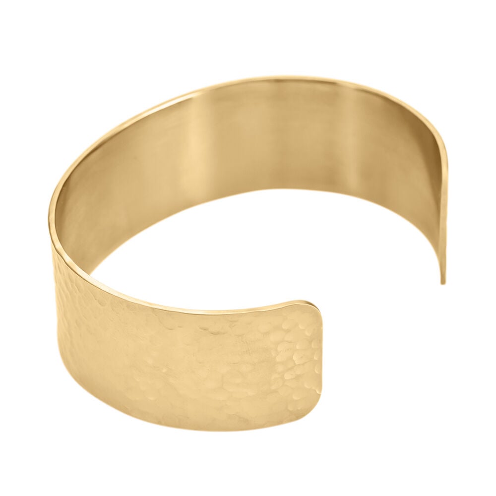 Jonc Malaga Acier Jaune - Bracelets Femme | Marc Orian