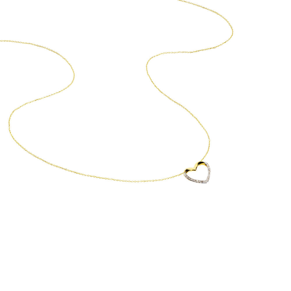 Collier Rhodia Or Jaune Diamant - Colliers avec pierres Femme | Marc Orian