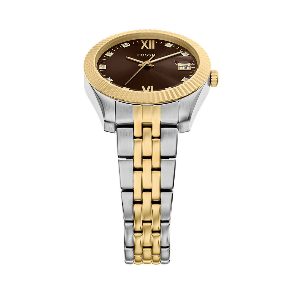 Montre Fossil Scarlette Mini Marron - Montres &eacute;tanches Femme | Marc Orian