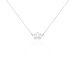 Collier Raia Argent Blanc - Colliers Femme | Marc Orian