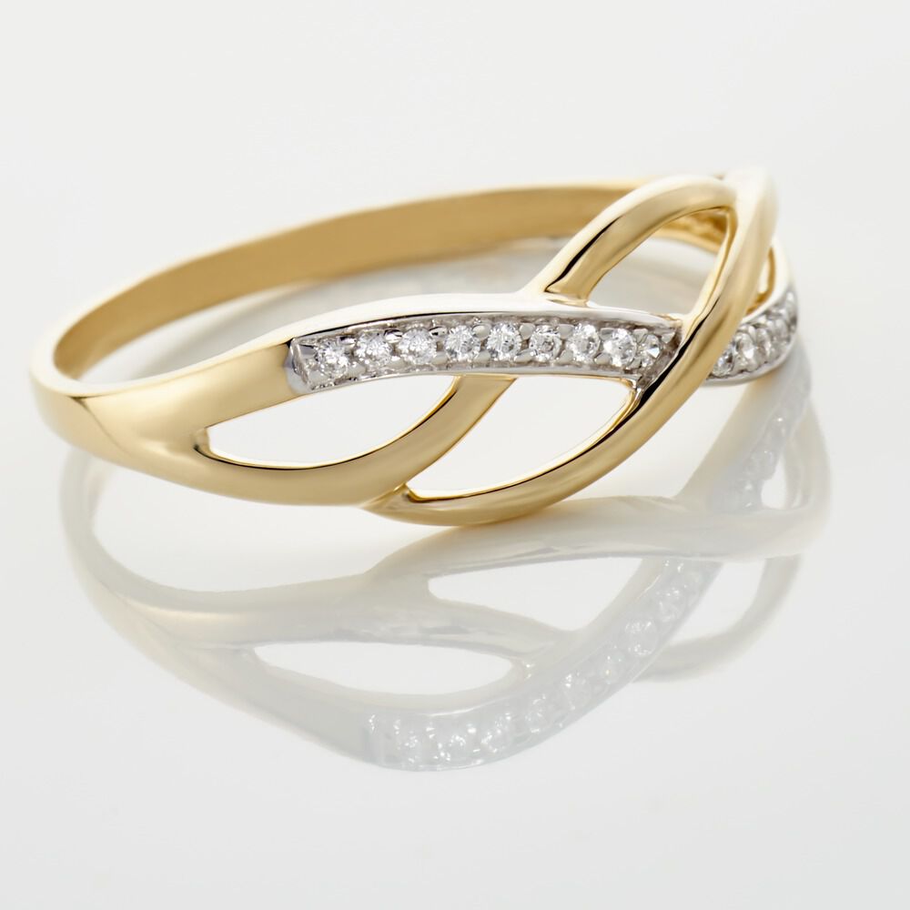 Bague Daril Or Jaune Oxyde De Zirconium - Bagues avec pierre Femme | Marc Orian