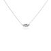 Collier Isae Argent Blanc Oxyde De Zirconium - Colliers avec pierres Femme | Marc Orian