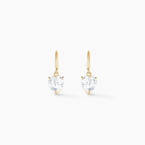 Boucles D'oreilles Djimmy Or Jaune Oxyde - Pendantes Femme | Marc Orian