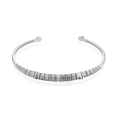 Bracelet Jonc Argent Gustav - Bracelets joncs Homme | Marc Orian