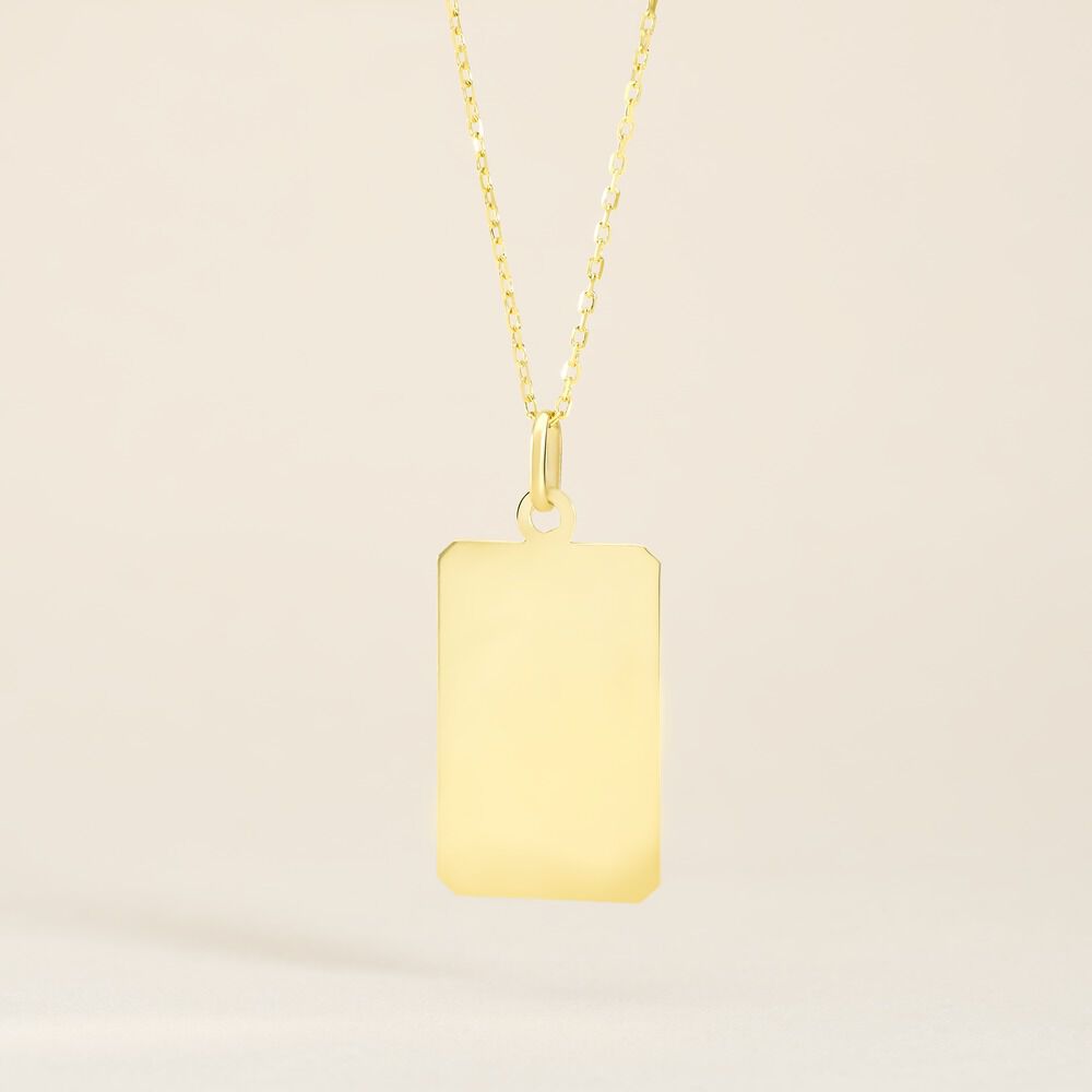 Pendentif Sirona Or Jaune - Bijoux personnalis&eacute;s Unisex | Marc Orian