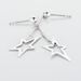 Boucles D'oreilles Pendantes Eloisa Argent Blanc - Pendantes Femme | Marc Orian
