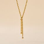 Collier Maille Cordelia Or Jaune - Chaines Femme | Marc Orian