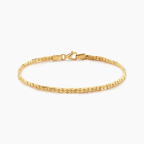 Bracelet Ivy Maille Haricot Or Jaune - Bracelets mailles Femme | Marc Orian