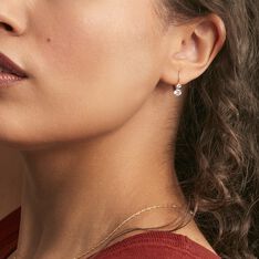 Boucles D'oreilles Pendantes Gulbeyaz Or Jaune Oxyde De Zirconium - Boucles d'oreilles Pendantes Femme | Marc Orian