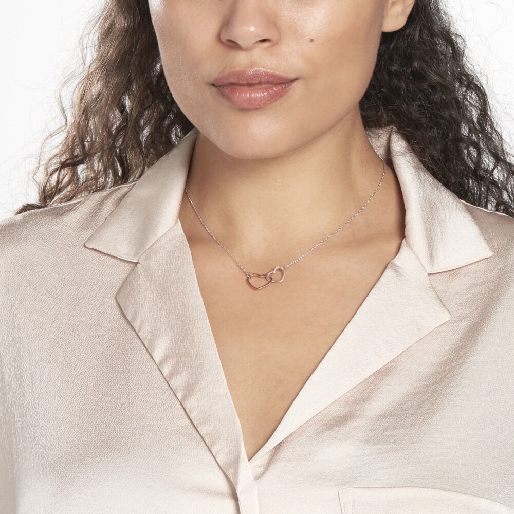 Collier Argent Bicolore Virgi - Colliers Femme | Marc Orian
