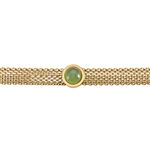 Bracelet V&eacute;ria Acier Jaune Aventurine - Bracelets cha&icirc;nes Femme | Marc Orian