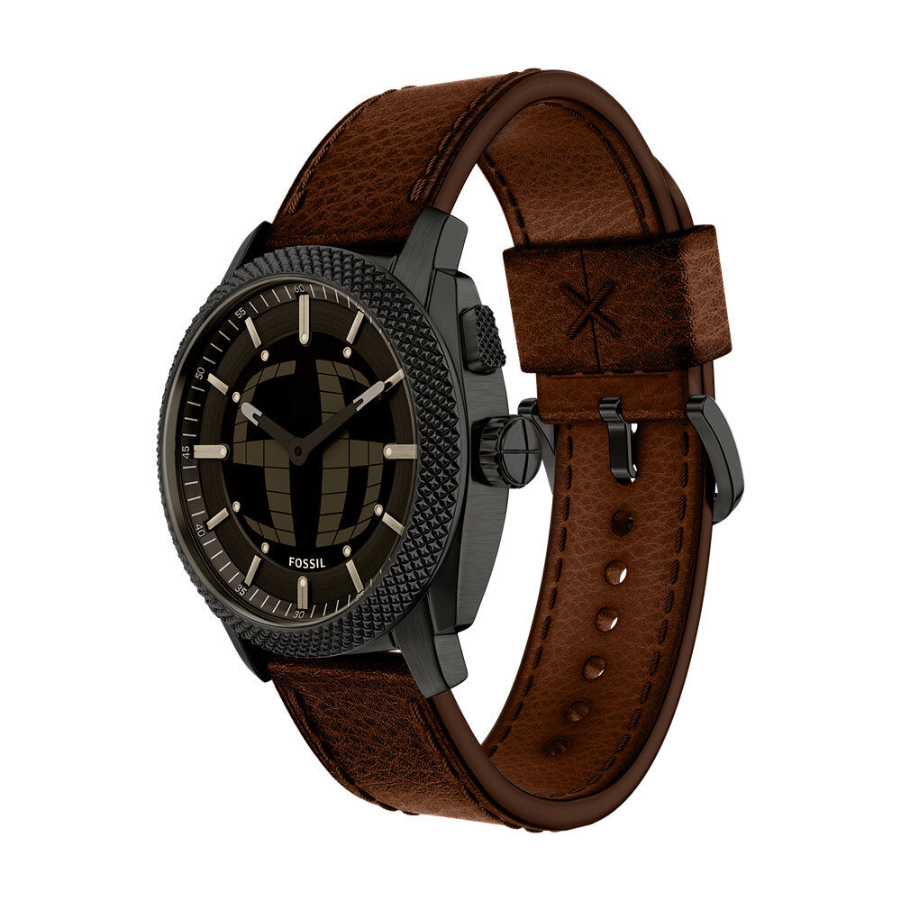 Montre Fossil Machine Big Tic Noir - Montres &eacute;tanches Homme | Marc Orian