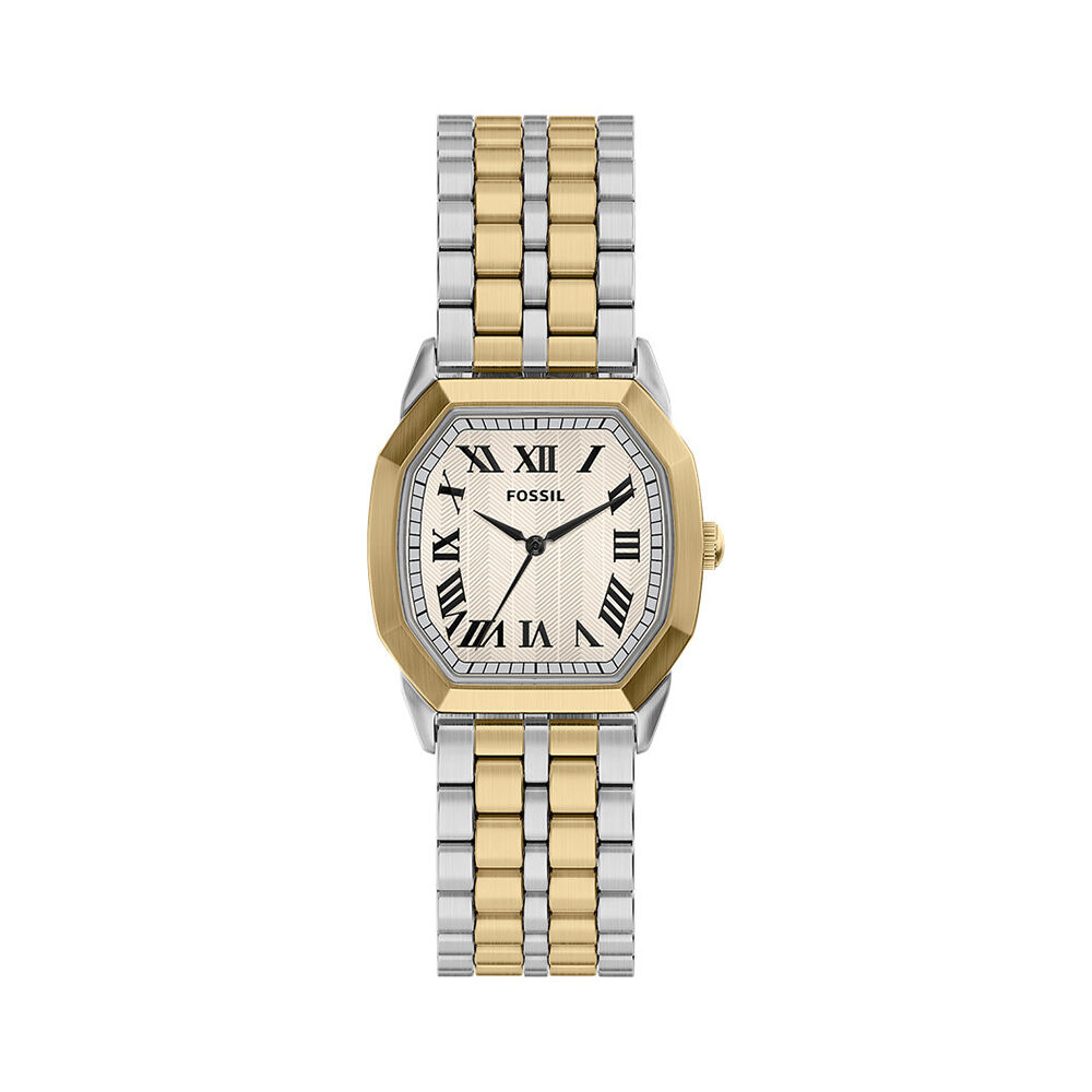 Montre Fossil Harlow Homme Cr&egrave;me - Montres &eacute;tanches Homme | Marc Orian