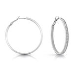 Cr&eacute;oles Guess Color My Day Acier Blanc Oxyde De Zirconium - Cr&eacute;oles Femme | Marc Orian