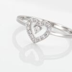 Bague Gautiere Argent Oxyde De Zirconium - Bijoux fantaisie Femme | Marc Orian