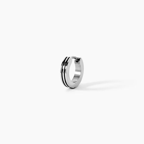 Cr&eacute;ole Unitaire Acier Blanc Charloto - Piercings d'oreilles Homme | Marc Orian