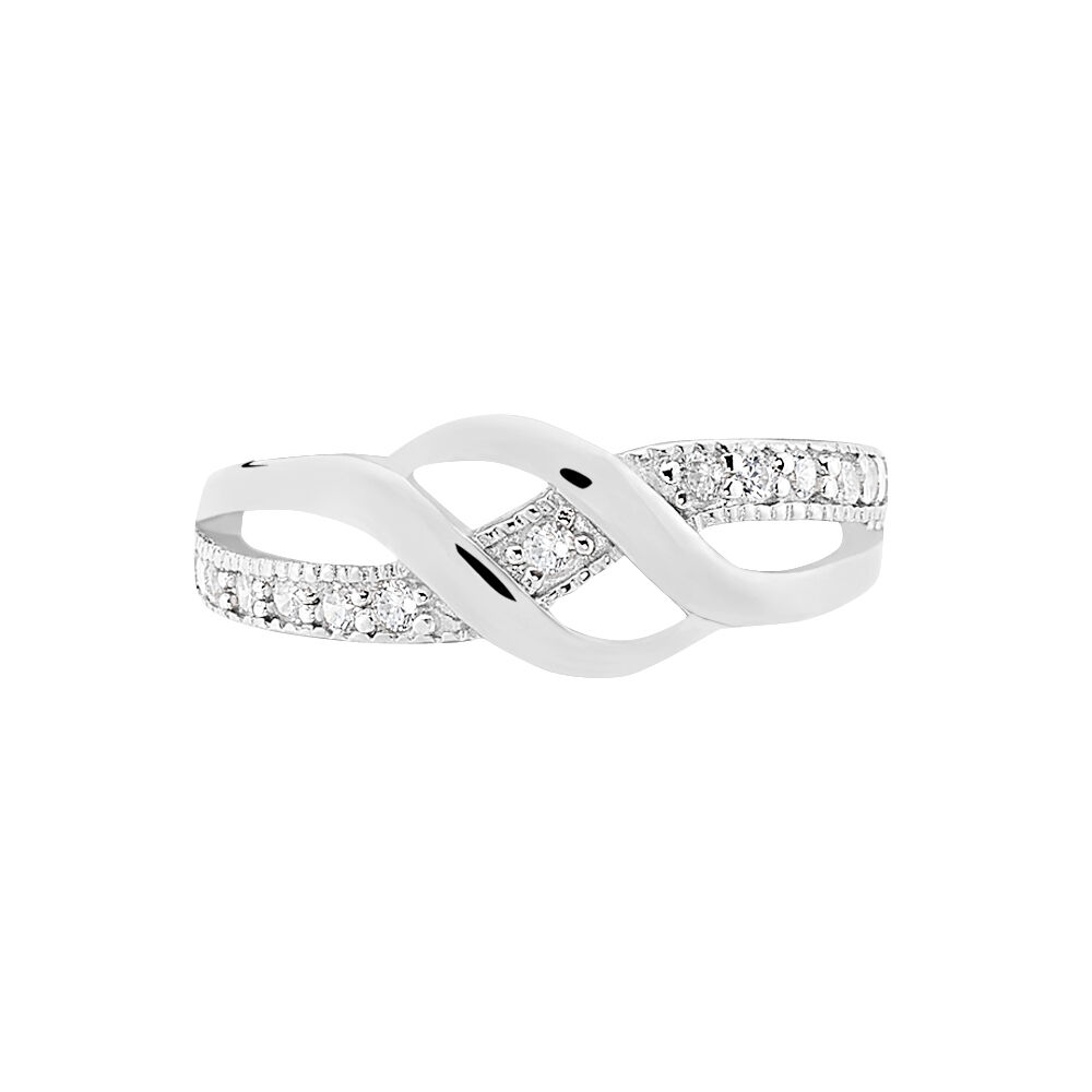 Bague Kayline Argent Oxyde De Zirconium - Bagues avec pierre Femme | Marc Orian
