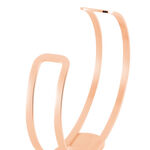 Bracelet Jonc Eline Acier Rose Pierre De Synthese - Bracelets joncs Femme | Marc Orian