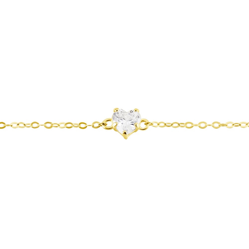 Bracelet Or Jaune Ava Oxyde De Zirconium - Bracelets chaînes Enfant | Marc Orian