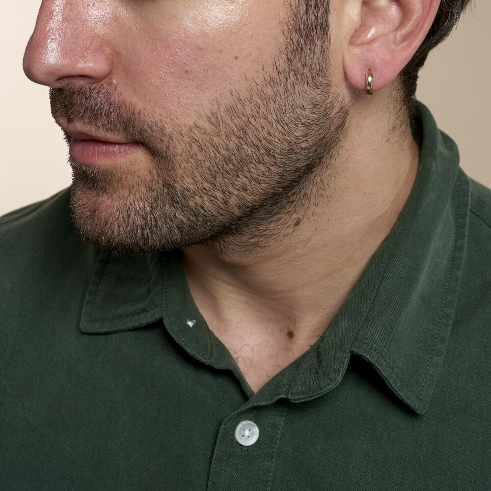 Créole Unitaire Franc Or Jaune - Piercings d'oreilles Homme | Marc Orian