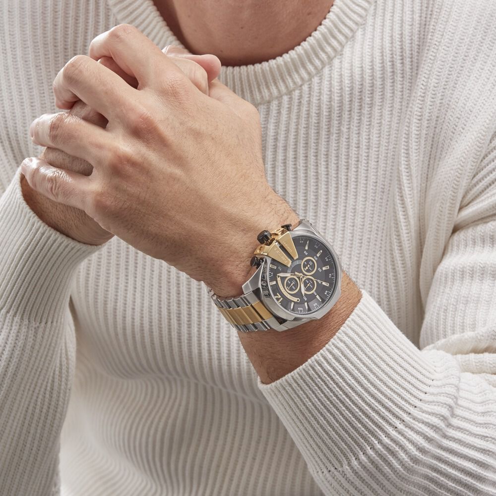 Montre Diesel Mega Chief Noir - Montres étanches Homme | Marc Orian