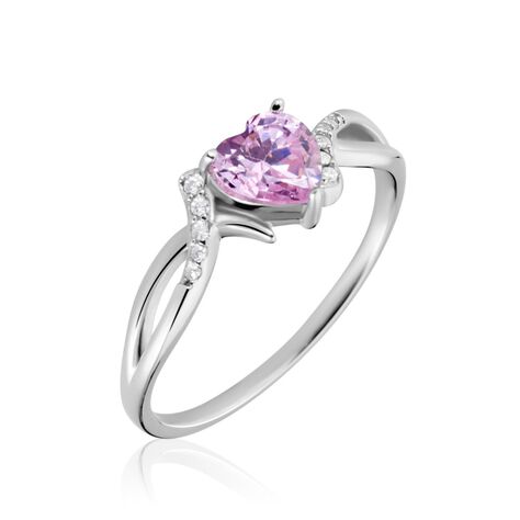 Bague Argent Blanc Avalon Oxyde De Zirconium - Bagues Solitaire Femme | Marc Orian