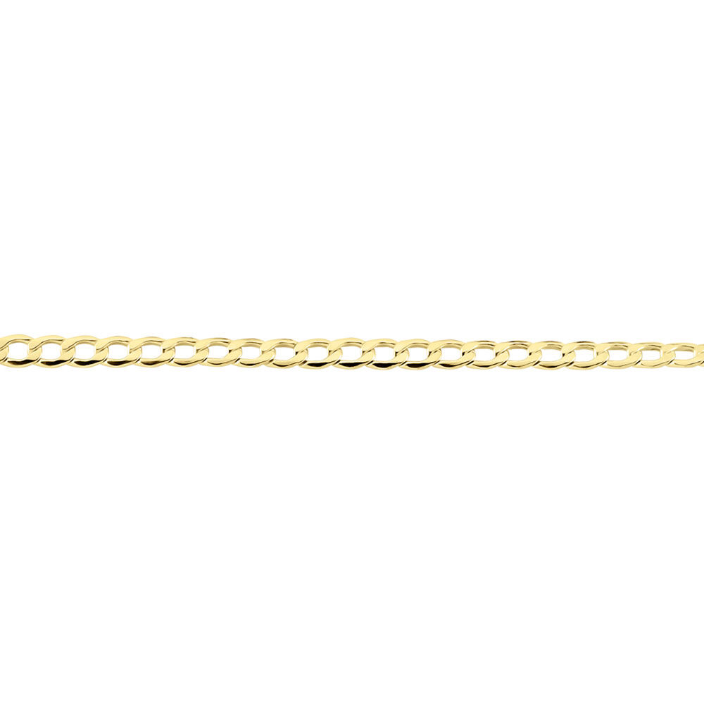 Bracelet Iris Or Jaune Maille Gourmette - Bracelets mailles Femme | Marc Orian