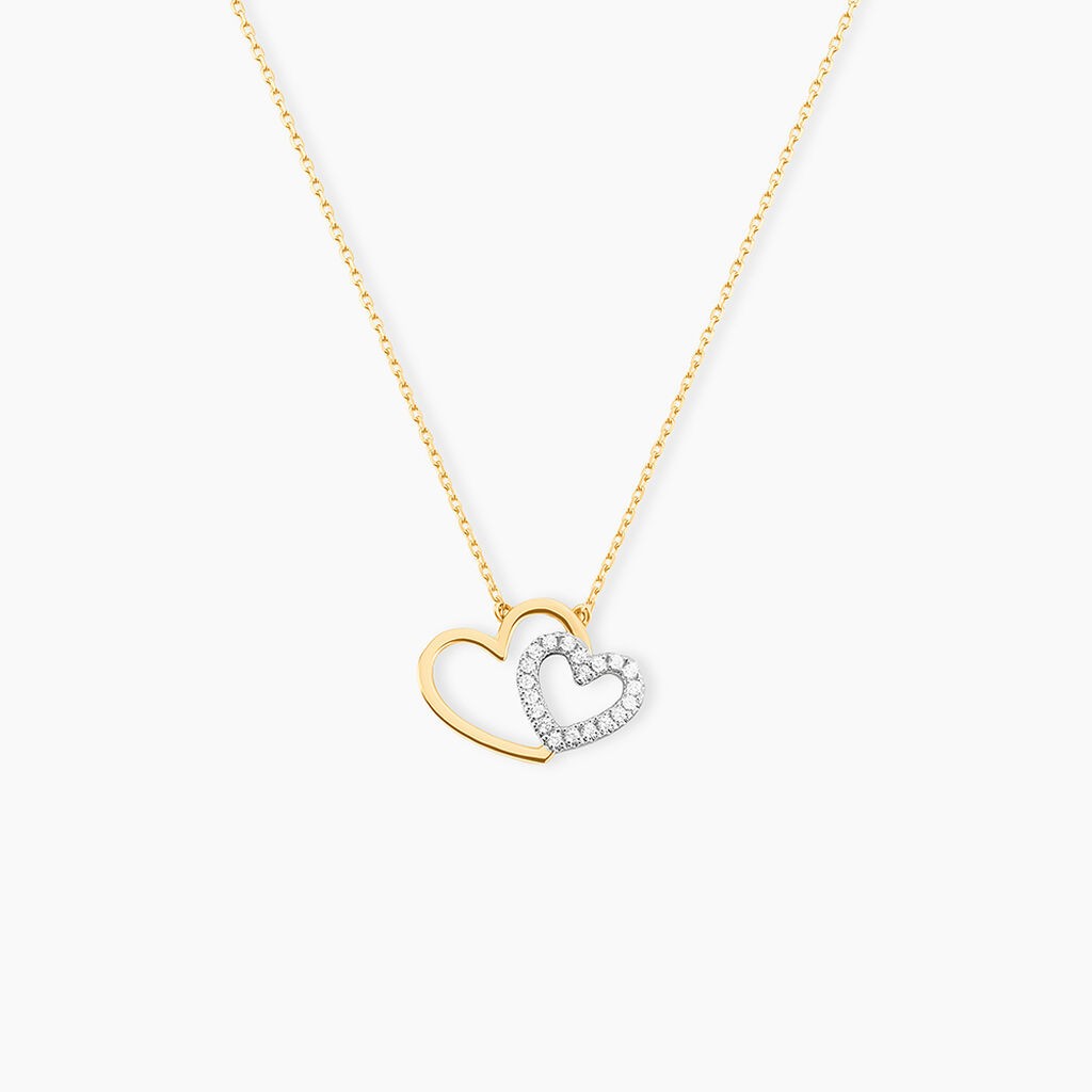 Collier Marineta Or Jaune Oxyde De Zirconium - Colliers avec pierres Femme | Marc Orian