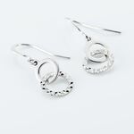 Boucles D'oreilles Pendantes Argent Blanc - Pendantes Femme | Marc Orian
