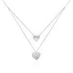 Collier Amarita Argent Blanc Oxyde De Zirconium - Colliers multirangs Femme | Marc Orian