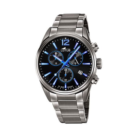 Montre Lotus Chrono Noir -  Homme | Marc Orian