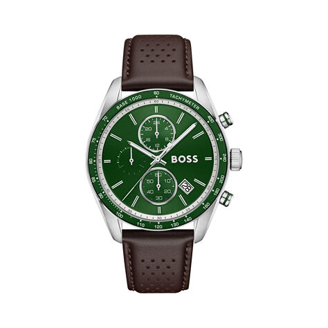 Montre Hugo Boss Grand Prix Vitesse Vert - Montres &eacute;tanches Homme | Marc Orian