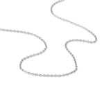 Cha&icirc;ne Imad Maille Gourmette Or Blanc - Chaines Femme | Marc Orian