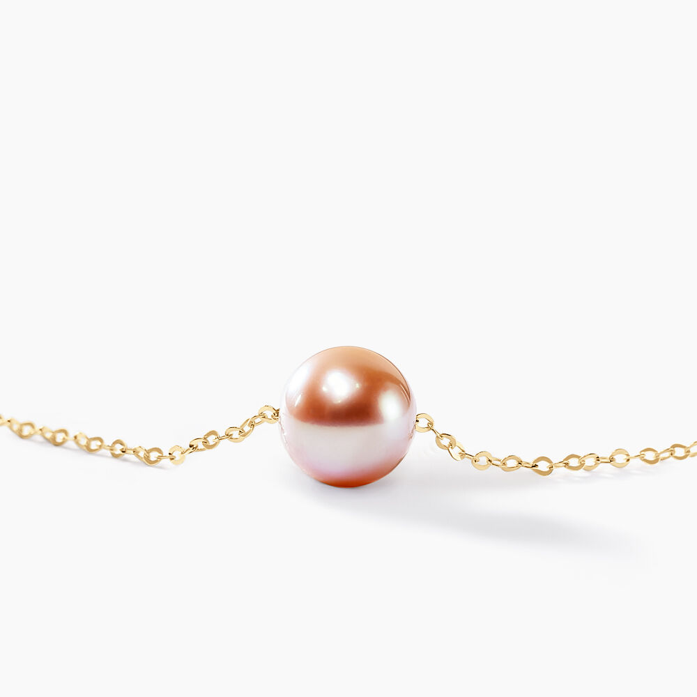Collier Sissy Or Jaune Perle De Culture - Colliers avec pierres Femme | Marc Orian